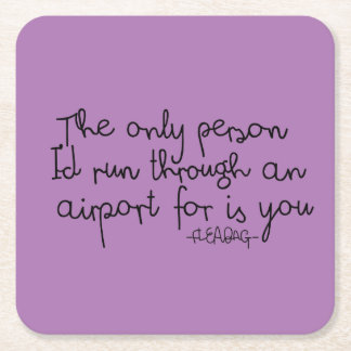 Fleabag Zitat Rechteckiger Pappuntersetzer