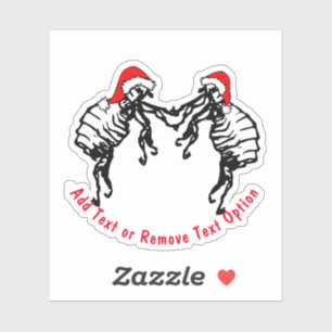 Fleas Navidad Christmas Aufkleber