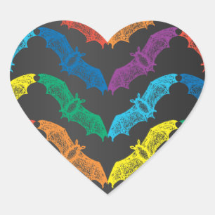 Flechtsticker Herz-Aufkleber