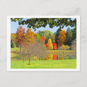 FLECKEN IM SEE VON TOLEDO BOTANICAL GARDE POSTKARTE
