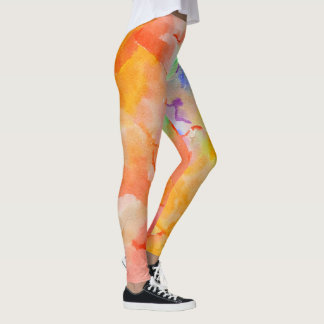 Flecken-Leggings Leggings