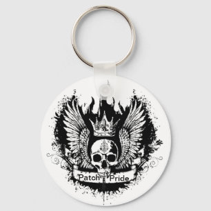 Flecken-Stolz Schlüsselanhänger