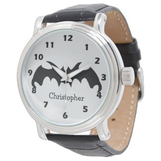 Fledermaus-Design Armbanduhr