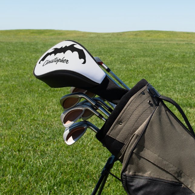 Fledermaus-Design Golf Headcover (In SItu)