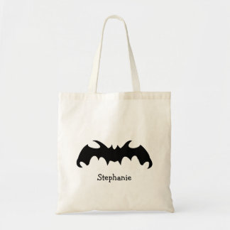 Fledermaus-Design Halloween-Süßigkeiten oder Saure Tragetasche