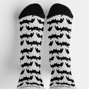 Fledermaus-Design Socken