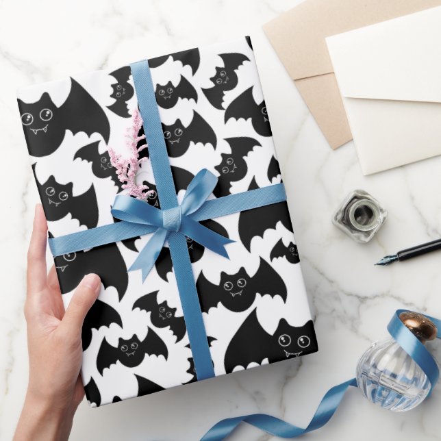 Fledermaus, Fledermaus Geschenkpapier (Schenken)