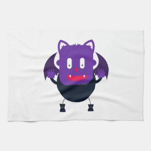 Fledermaus halloween geschirrtuch
