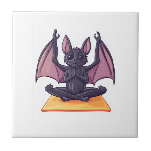 Fledermaus Yoga Flow Fliese