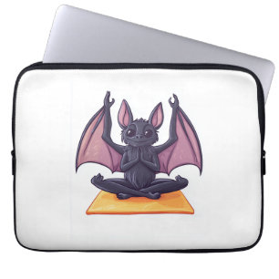 Fledermaus Yoga Fluss Laptopschutzhülle