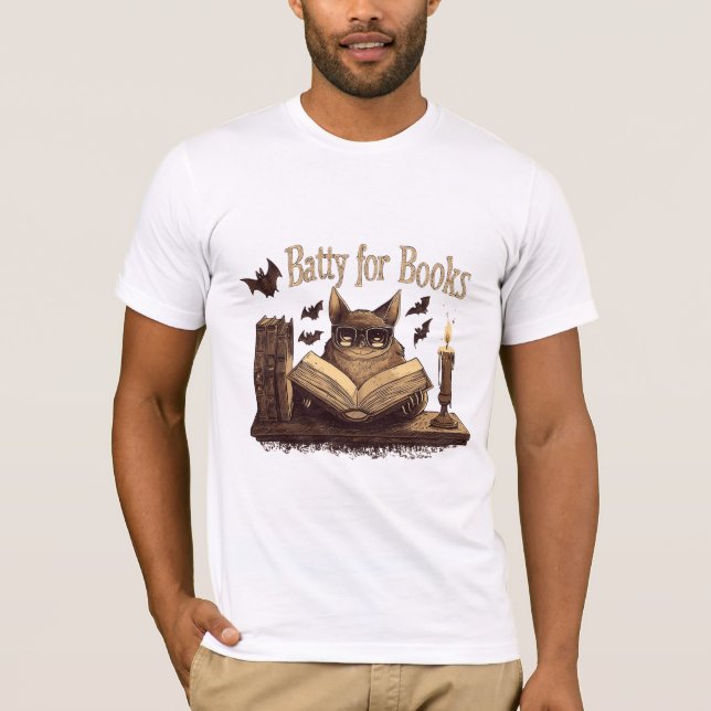 Fledermausdesign T-Shirt (Vorderseite)