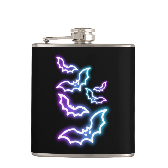 Fledermäuse Flachmann (Vorderseite)