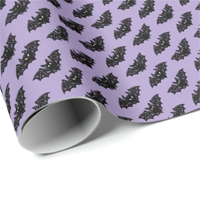 Fledermäuse Geschenkpapier (Rolleneckpunkt)