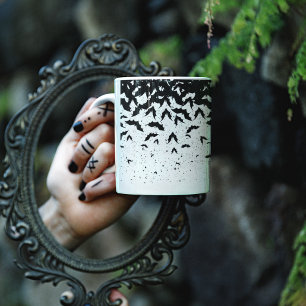 Fledermäuse Halloween Horror Vampire Tasse