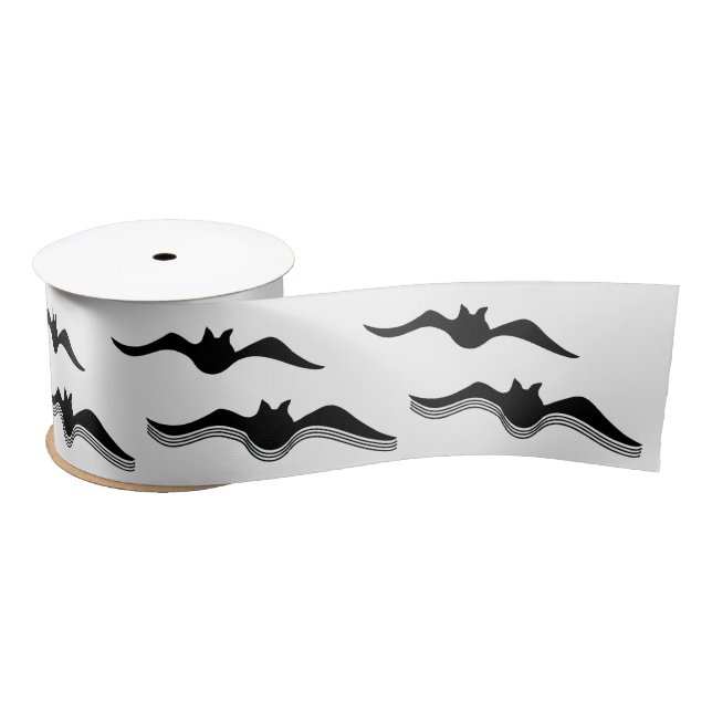 Fledermäuse, Halloween Satinband (Spule)