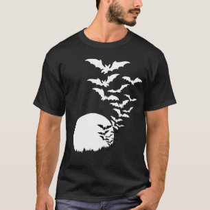 Fledermäuse im Mondlicht T-Shirt