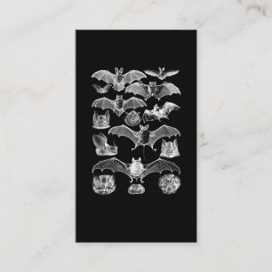 Fledermäuse Night Microbat Night View Creepy Goth Visitenkarte