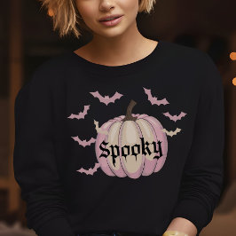 Fledermäuse Pumpkin Spookween T Shirt Pastel