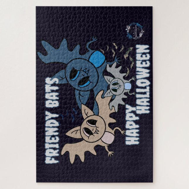 Fledermäuse Puzzle (Vertikal)