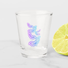 Fledermäuse Schnapsglas