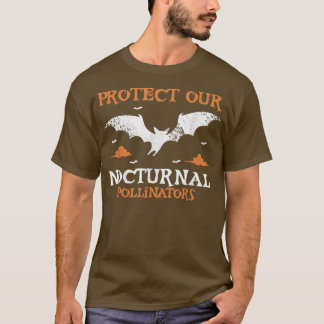 Fledermäuse schützen unsere nachgeschalteten Schad T-Shirt