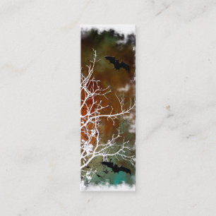 Fledermäuse übernachten magere Visitenkarte