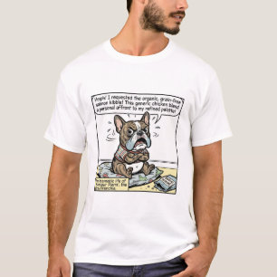 Fledermausohren Charmeur: Lustiger Französische Bu T-Shirt