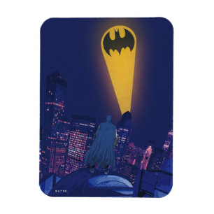 Fledermaussignal über Gotham Magnet