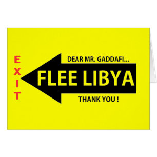 FLEE LIBYA