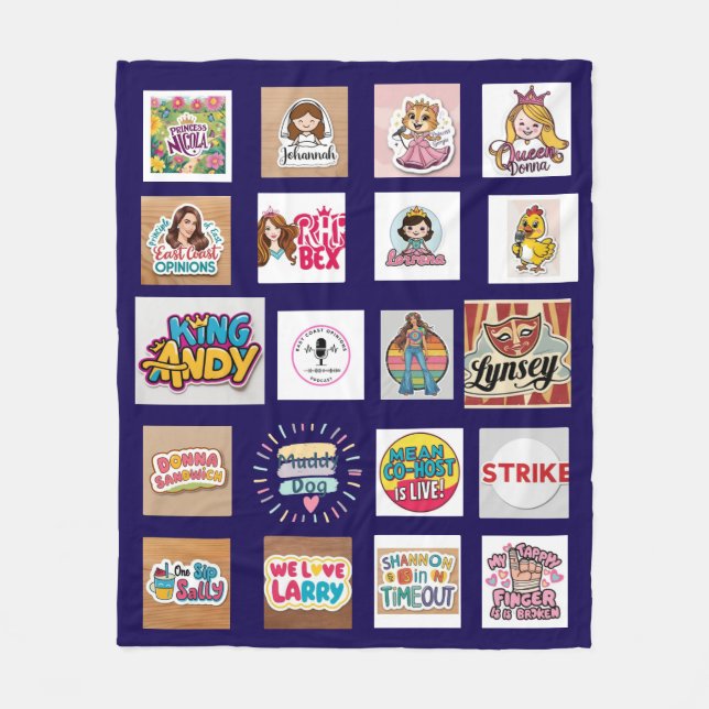 Fleece Blanket (Vorderseite)