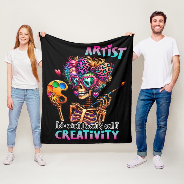 Fleece Blanket, 50"x60" (Beispiel)