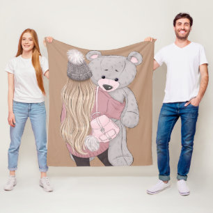 Fleece Blanket, 50"x60"