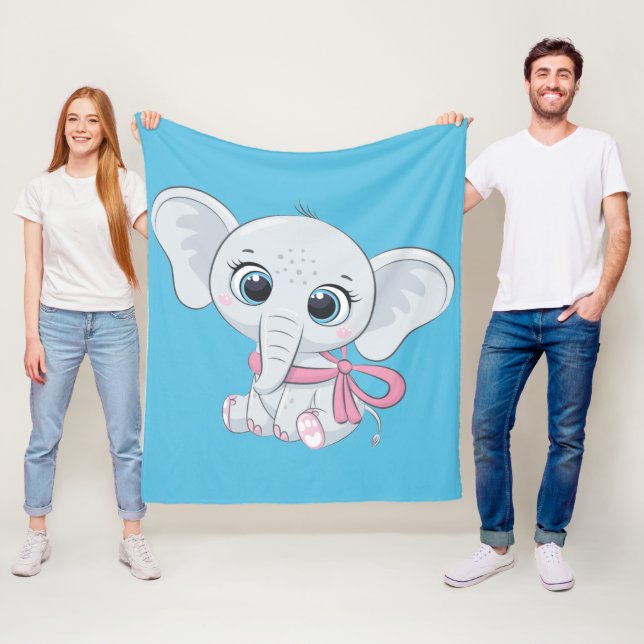 Fleece Blanket, 50"x60" (Beispiel)