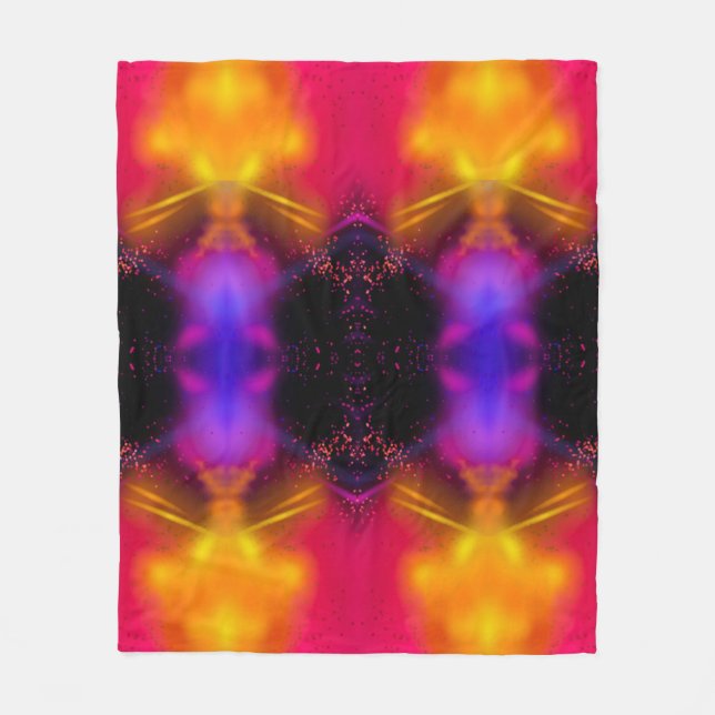 Fleece Blanket Abstract Style  (Vorderseite)