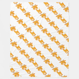 Fleece Blanket/Baby Giraffen