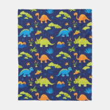 Fleece Blanket Dinosaurier