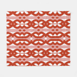 Fleece Blanket, Ein trendiges klassisches rotes St