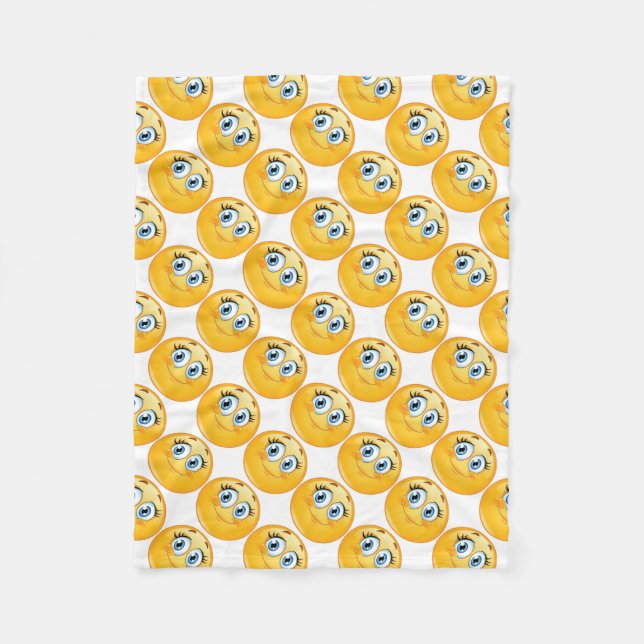 Fleece Blanket/Emoticons (Vorderseite)