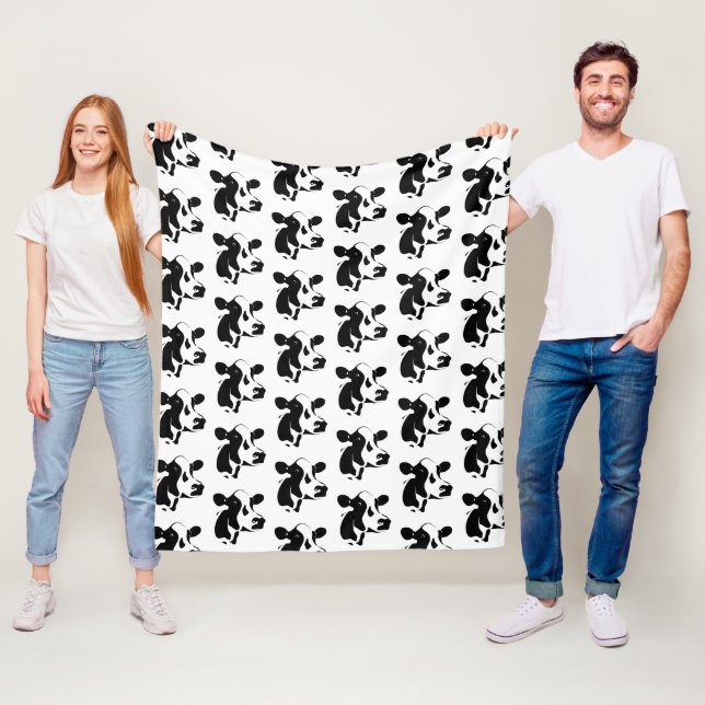 Fleece Blanket Farm Cow (Beispiel)