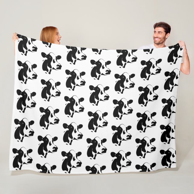 Fleece Blanket Farm Cow (Beispiel)