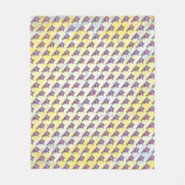 Fleece Blanket - Gelb, Kinderzimmer