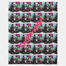 Fleece Blanket, groß 60" x 80"