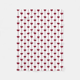 Fleece Blanket/Herz