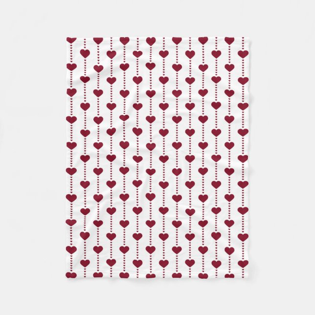 Fleece Blanket/Herz (Vorderseite)