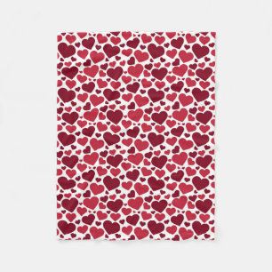 Fleece Blanket/Herz