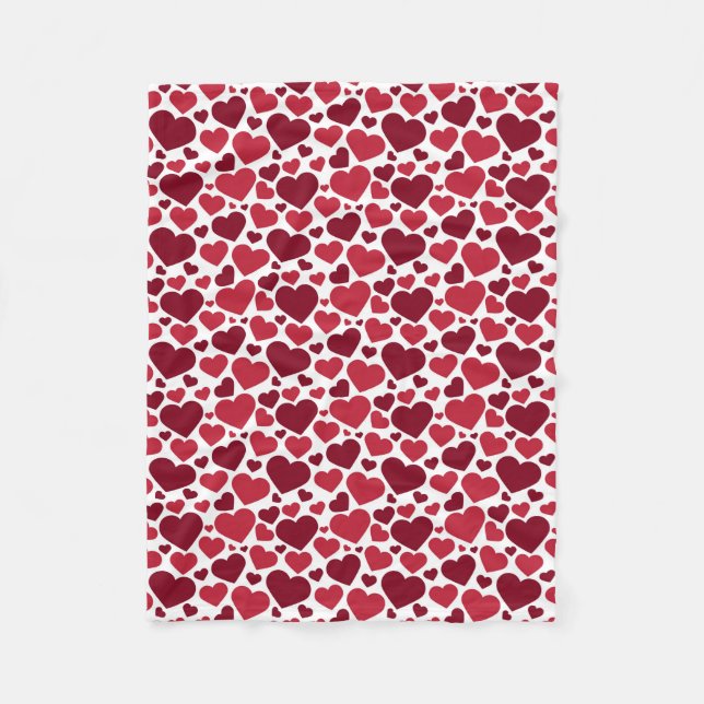 Fleece Blanket/Herz (Vorderseite)