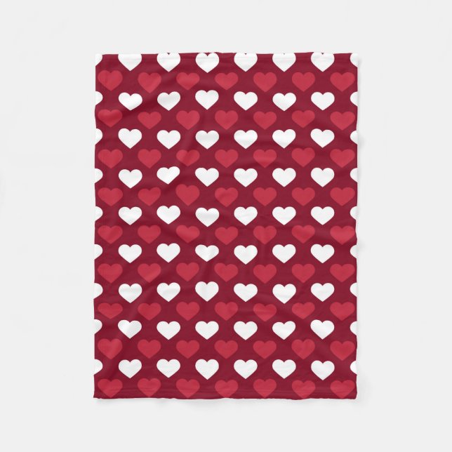 Fleece Blanket/Herz (Vorderseite)