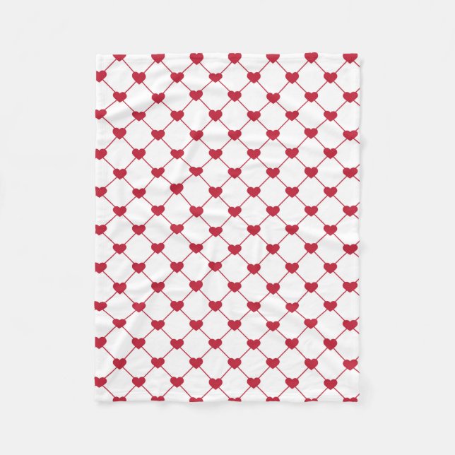 Fleece Blanket/Herz (Vorderseite)