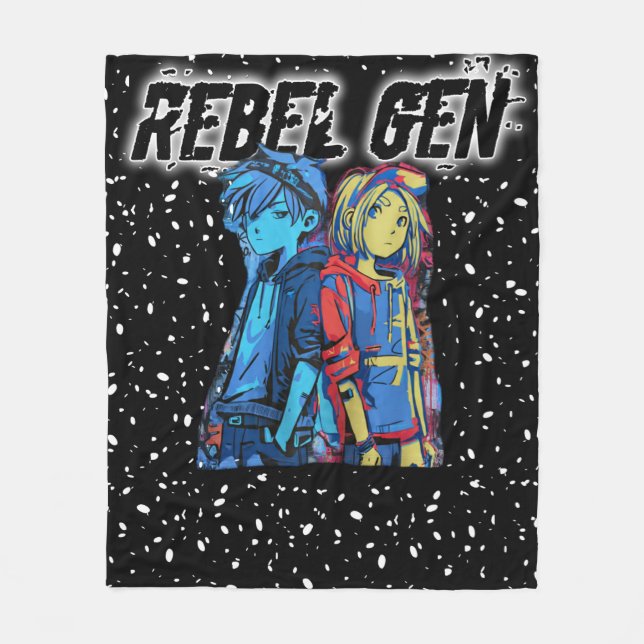 Fleece Blanket Rebellion78 Rebel Gen  (Vorderseite)