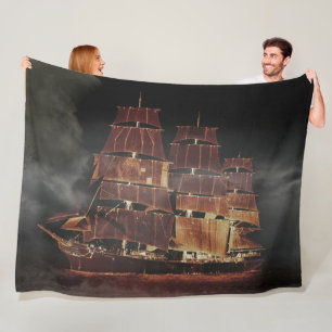 Fleece Blanket - Segelschiff